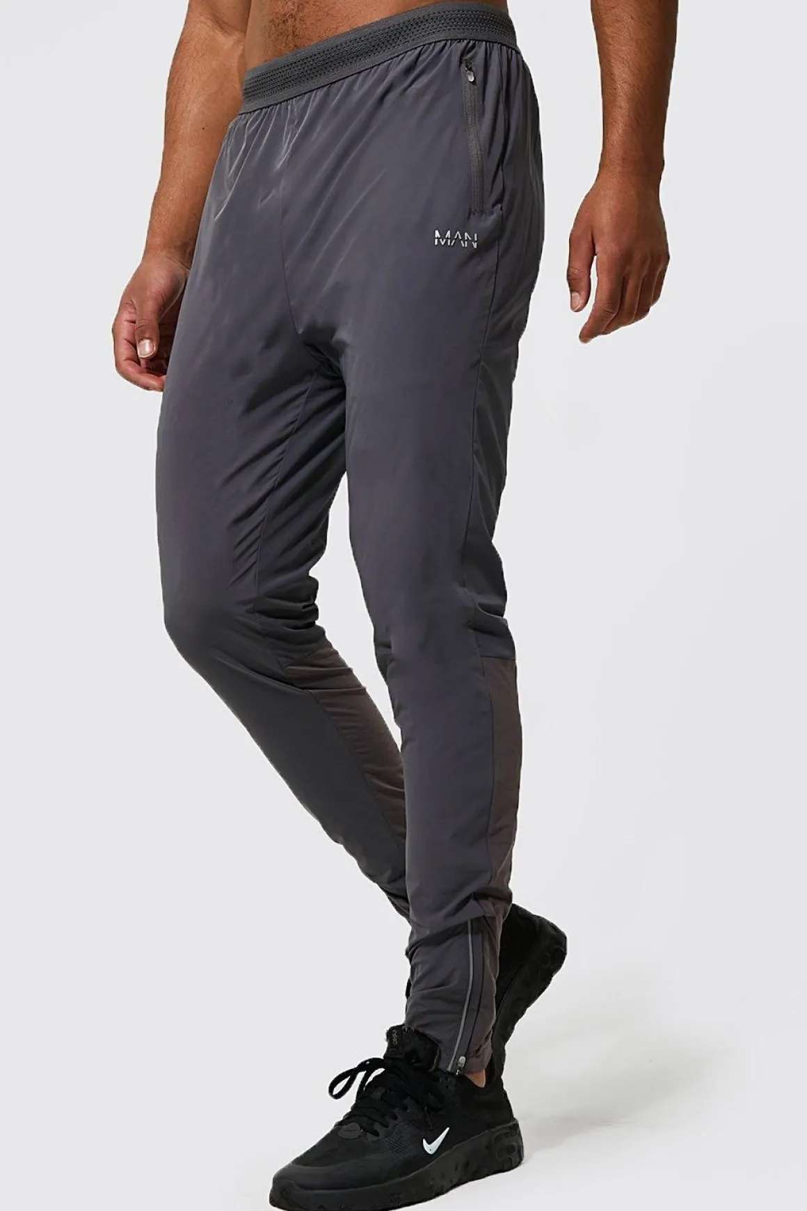 Jogging Fuselé Léger Actif Gym Homme Grand 2 Pack