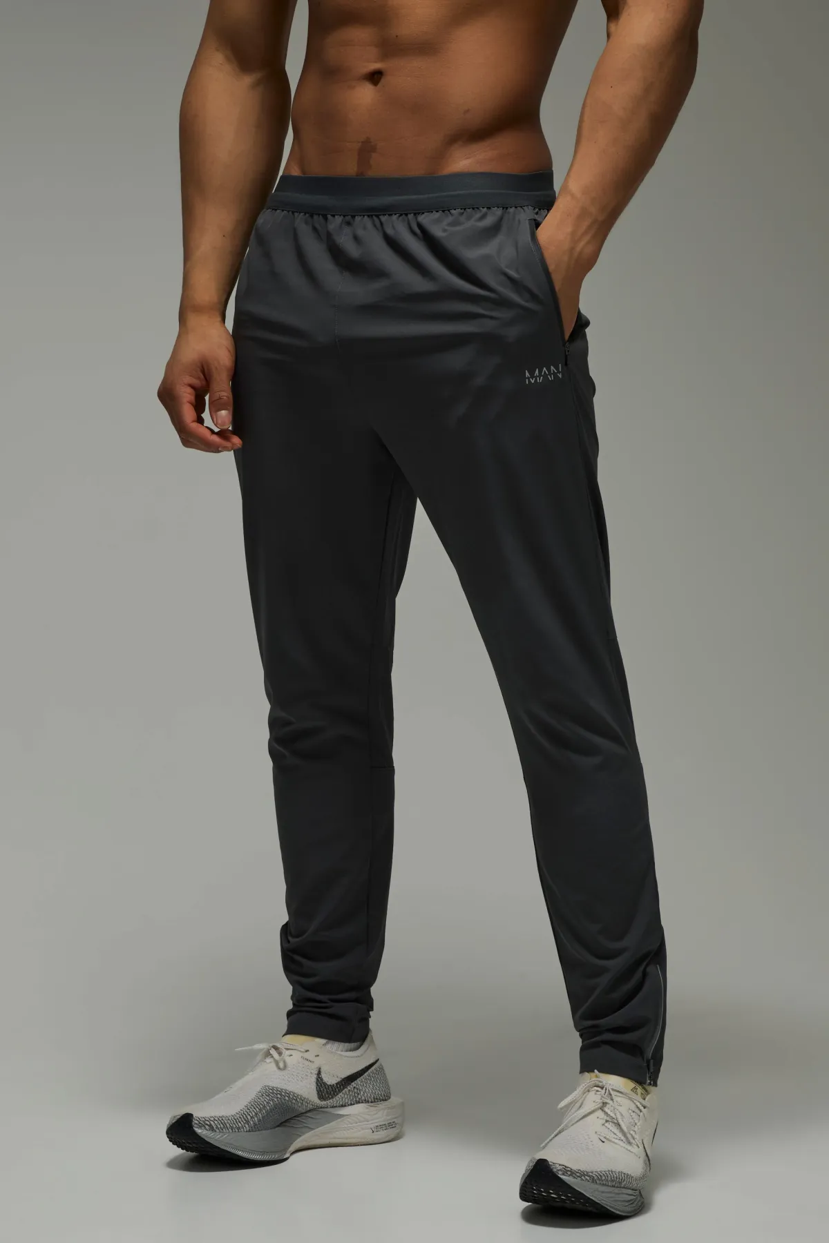 boohooMAN Jogging Fuselé Perforé Homme Pour Course Active<Homme/Femme Tout Afficher|Tout Afficher Activewear