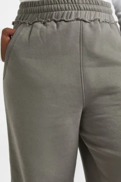 boohoo Jogging Grande Taille Jambes Larges à Ceinture Usée<Femme Pantalons|Joggings