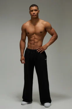 boohooMAN Jogging Homme Actif Coupe Large À Molleton Bouclette<Homme/Femme Tout Afficher Activewear|Jogging