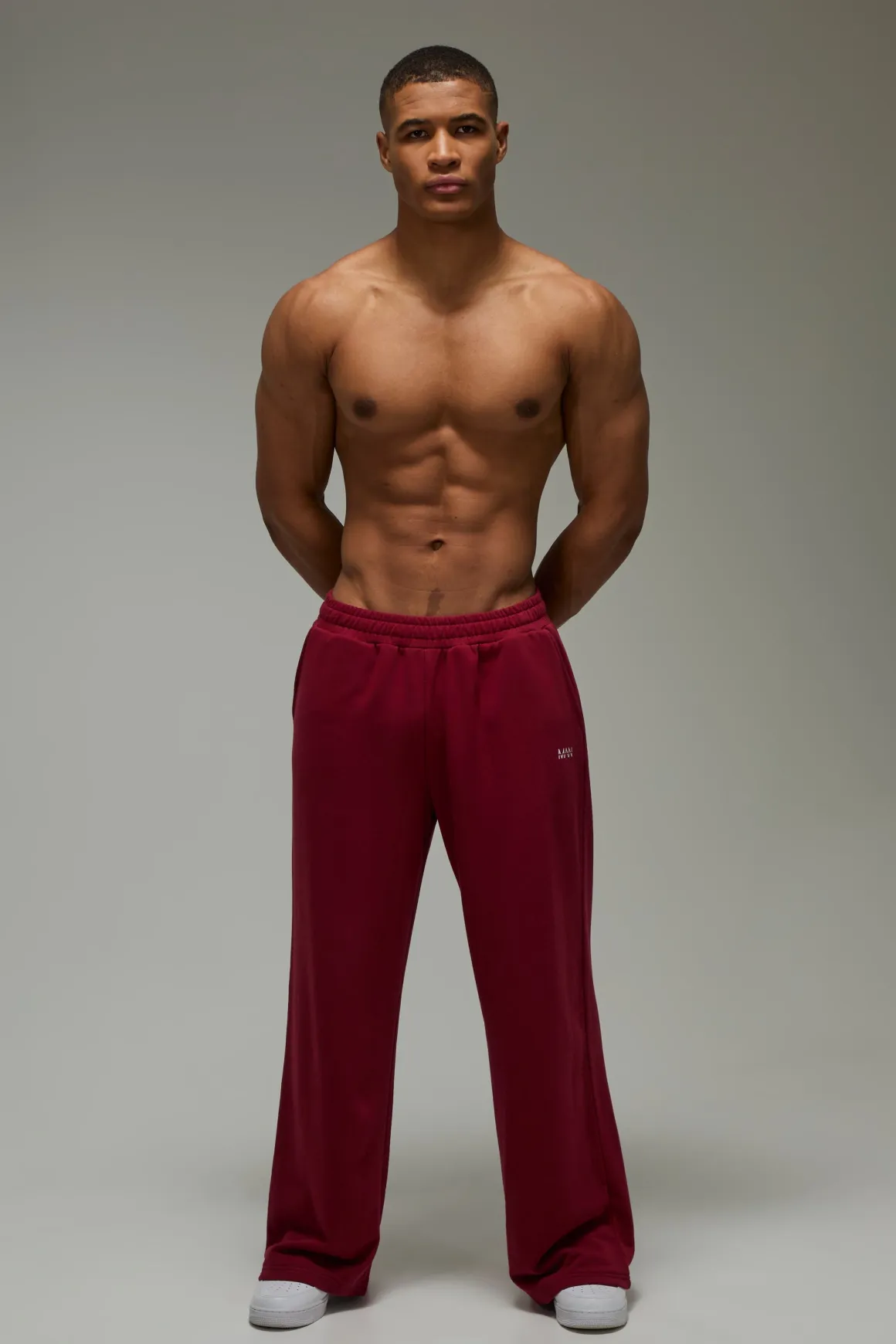 Jogging Homme Actif Jambe Large En Molleton Bouclette