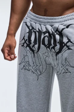 Jogging Homme Actif À Jambes Larges En Molleton Bouclette