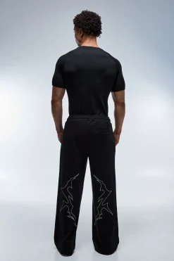 boohooMAN Jogging Homme Coupe Large En Molleton Bouclette<Femme Athleisure
