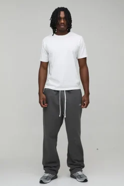 boohooMAN Jogging Homme Coupe Large Haute Script<Homme Tout Afficher|Jogging