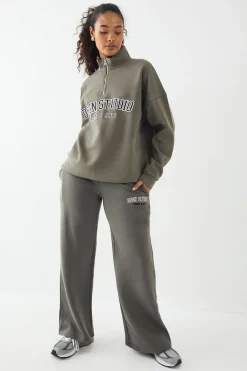 DSGN Studio Jogging Jambe Droite avec Appliqué Petite<Femme Pantalons|Dsgn Studio