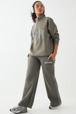 DSGN Studio Jogging Jambe Droite avec Appliqué Petite<Femme Pantalons|Dsgn Studio