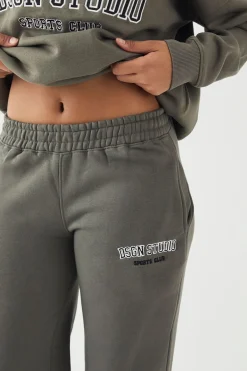 DSGN Studio Jogging Jambe Droite avec Appliqué Petite<Femme Pantalons|Dsgn Studio