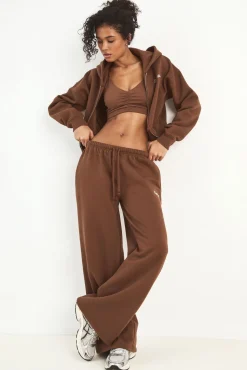 Jogging Jambe Droite Brodé Script Dsgn Studio