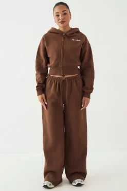 Jogging Jambe Droite Brodé Script Dsgn Studio