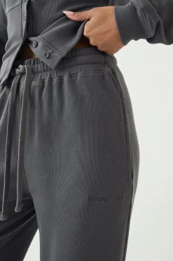DSGN Studio Jogging Jambe Droite Côtelé Épais<Femme Pantalons|Dsgn Studio