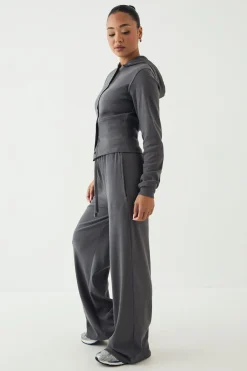 DSGN Studio Jogging Jambe Droite Côtelé Épais<Femme Pantalons|Dsgn Studio