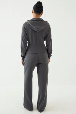 DSGN Studio Jogging Jambe Droite Côtelé Épais<Femme Pantalons|Dsgn Studio