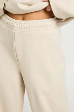 Jogging Jambe Droite en Maille Interlock