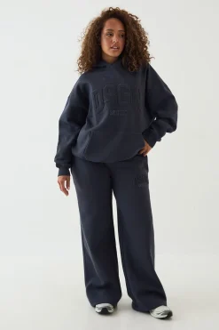 Jogging Jambe Droite En Tissu Éponge Avec Appliqué Dsgn Studio