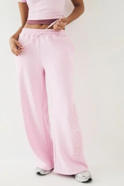 Jogging Jambe Large avec Appliqué Tissu Assorti DSGN Studio