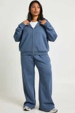 boohoo Jogging Jambes Larges Grande Taille<Femme Pantalons|Joggings