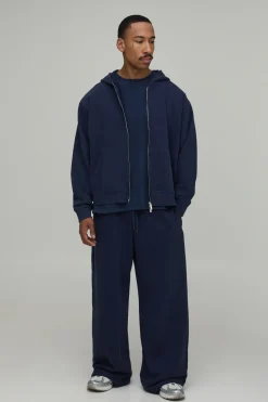 Jogging Large Délavé En Molleton Épais 480 G/m²