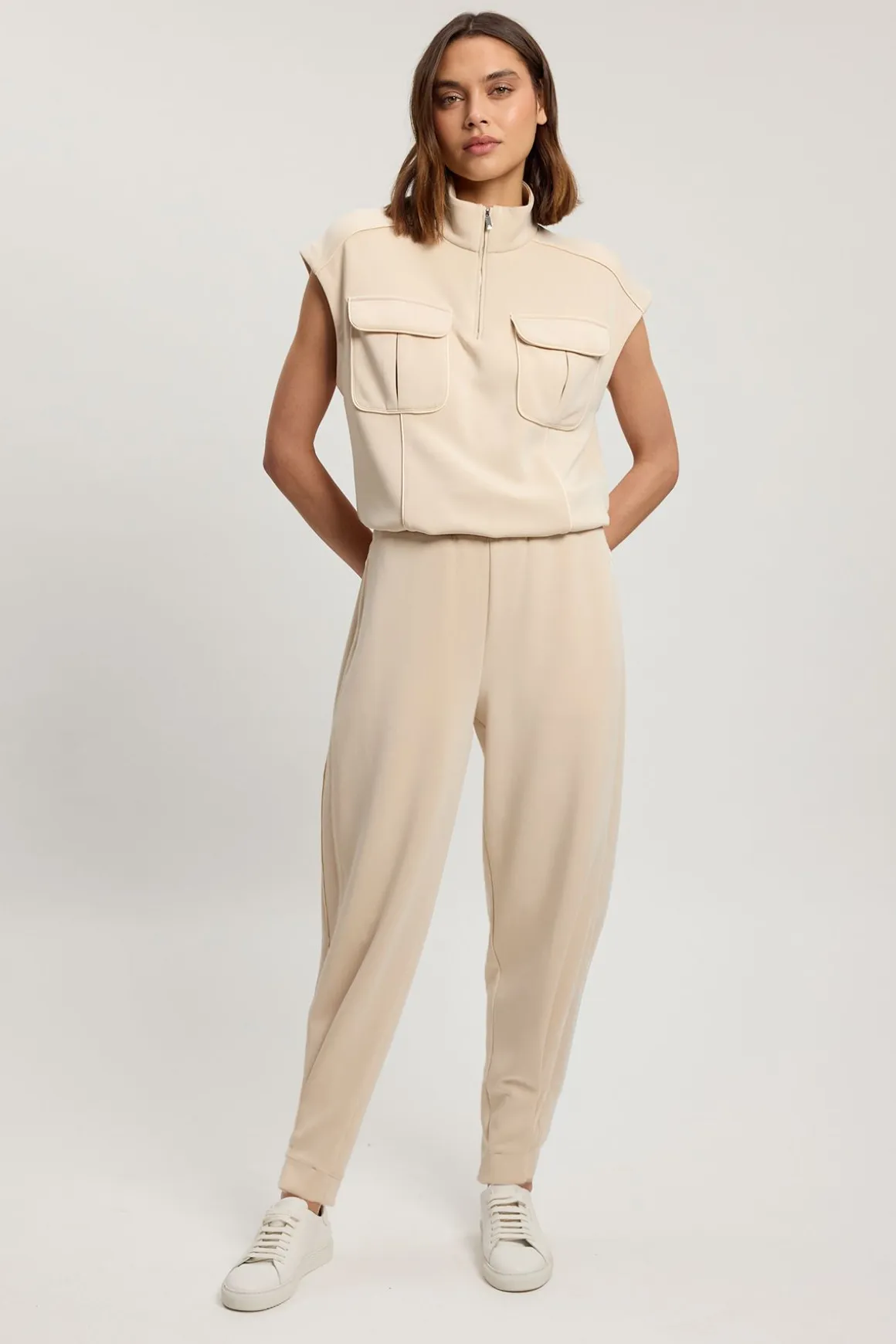 Jogging Luxe Premium À Jambe Baril