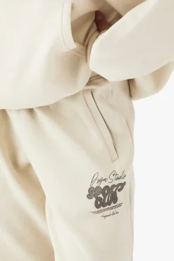 Jogging Oversize À Revers Avec Slogan Bubble Sport Dsgn Studio