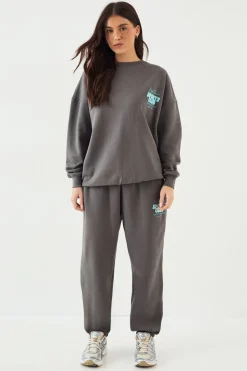 Jogging Oversize à Revers DSGN Studio Sports Bubble Slogan