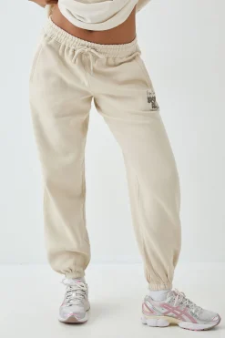 DSGN Studio Jogging Oversize à Revers Sports Bubble Slogan<Femme Pantalons|Dsgn Studio
