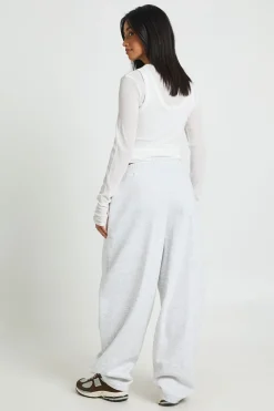 boohoo Jogging Petite à Jambes Évasées<Femme Pantalons|Athleisure