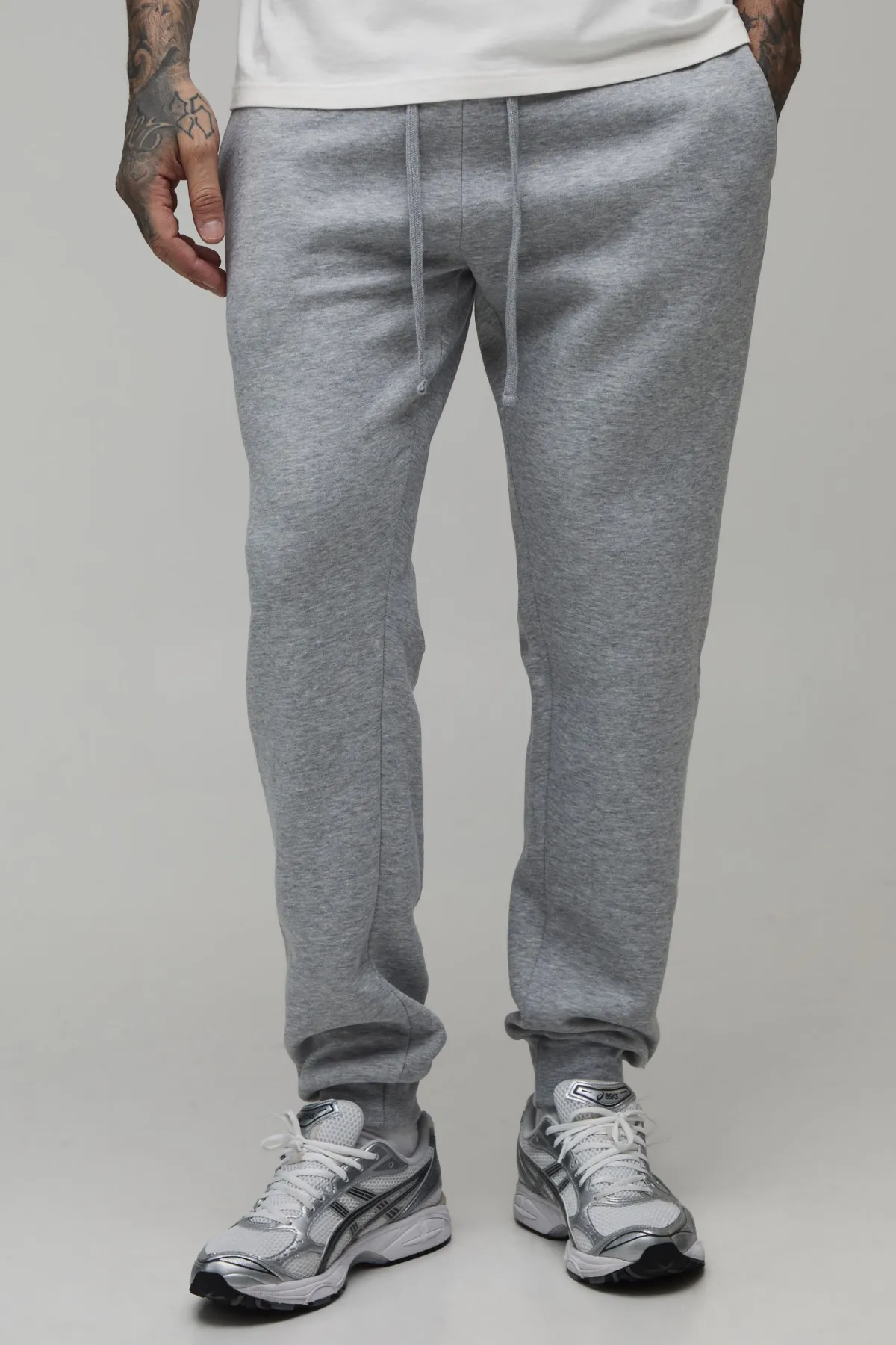boohooMAN Jogging Slim Basique Pour Homme Grand<Homme Tout Afficher|Jogging