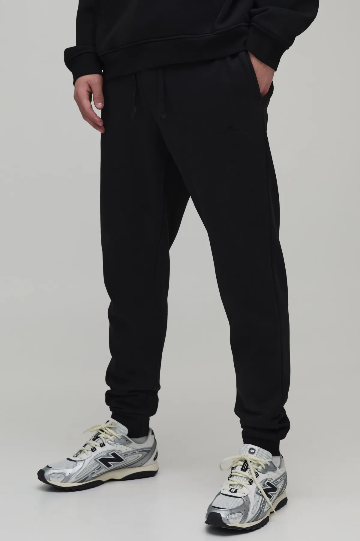 boohooMAN Jogging Slim Fit Basic BM Signature<Homme Survêtements|Essentiels