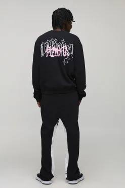 boohooMAN Jogging Slim à Soufflet avec Imprimé Renaissance Tall<Homme Tout Afficher|Jogging