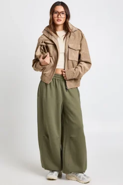 boohoo Jogging Super Oversize à Poignets Ajustables<Femme Pantalons|Joggings