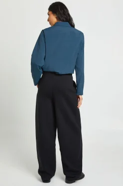 boohoo Jogging Taille Haute à Jambes Évasées<Femme Pantalons|Athleisure