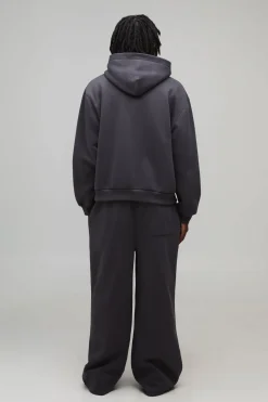 Jogging Taille Très Large avec Strass et Étoile B