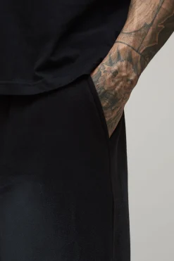 boohooMAN Jogging Tall Coupe Très Large Effet Spray<Homme Tout Afficher|Jogging