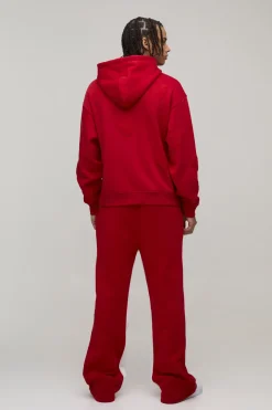 Jogging Évasé Décontracté avec Appliqué et Gousset Officiel