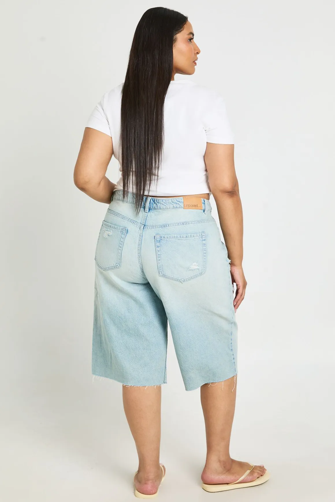 Jort Déchiré Taille Mi-haute Grande Taille