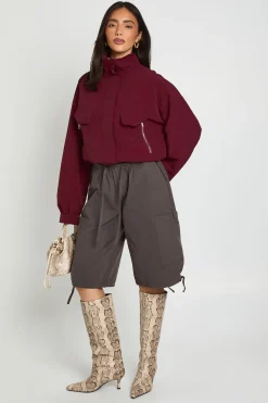 Jort En Sergé Avec Poche Latérale