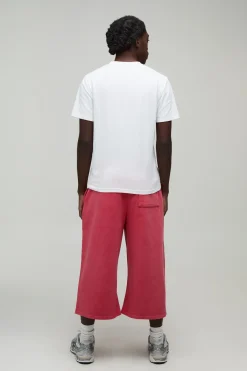 boohooMAN Jort Long En Jersey Lavé Épais<Homme Shorts