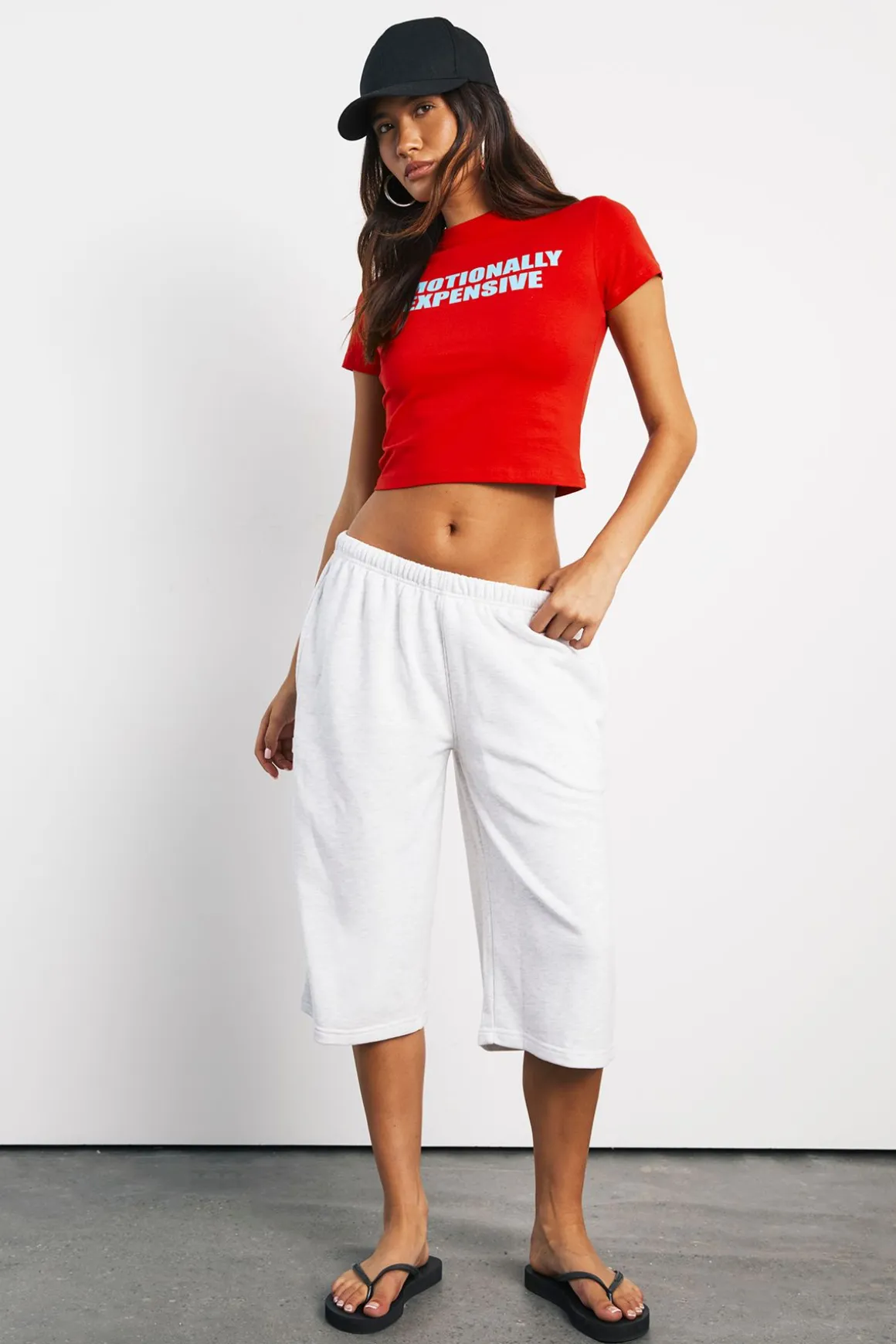 Jort Loopback Taille Basse Longueur 3/4