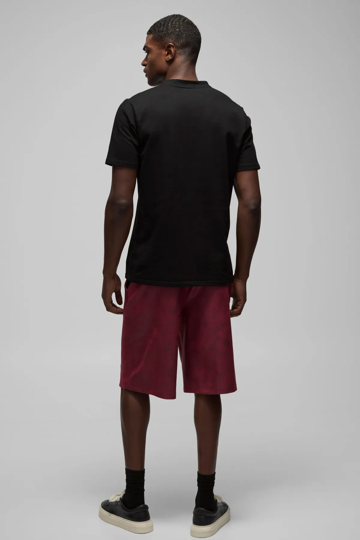 boohooMAN Jorts antique en synthétique à taille élastiquée<Homme Jorts|Denim