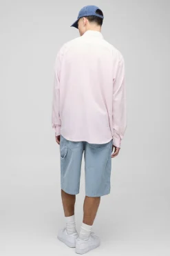 Jorts Carpenter en velours côtelé acid wash