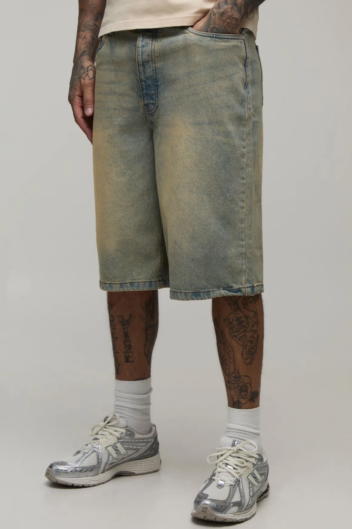 Jorts Coupe Décontractée Grande Taille