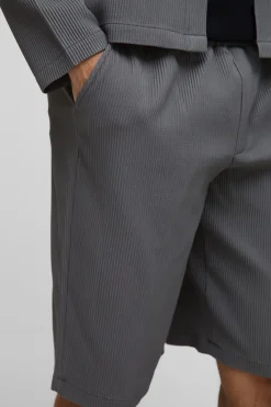 Jort à taille élastiquée plissée