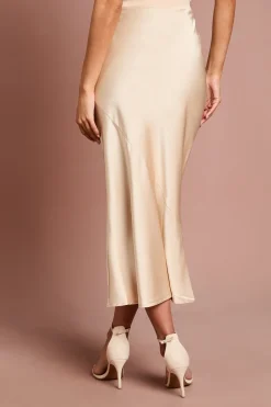 Coast Jupe Ajustée à Détails Satinés<Femme Jupes|Jupes