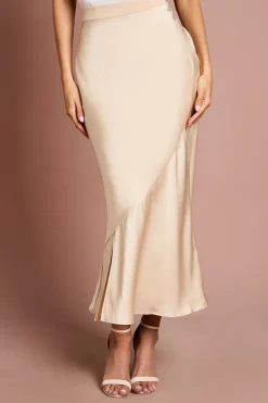 Coast Jupe Ajustée à Détails Satinés<Femme Jupes|Jupes