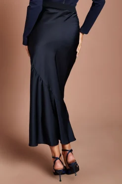 Coast Jupe Ajustée À Détails Satinés<Femme Jupes|Jupes
