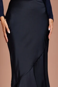 Coast Jupe Ajustée À Détails Satinés<Femme Jupes|Jupes