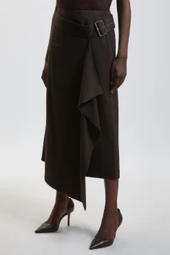 KarenMillen Jupe Asymétrique Ajustée<Femme Tailleurs|Jupes