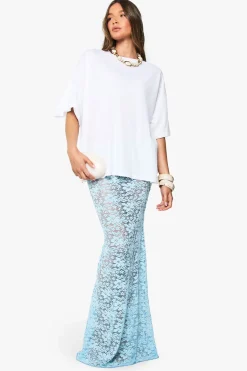 boohoo Jupe Colonne Maxi en Dentelle<Femme Jupes|Jupes