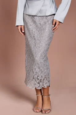 Coast Jupe Crayon en Dentelle à Paillettes<Femme Jupes|Jupes
