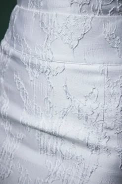 Jupe Crayon Jacquard Lisa Tan